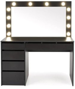 Halmar Toaletka Hollywood XL czarna (V-PL-HOLLYWOOD_XL-TOALETKA-CZARNY) 2
