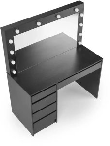 Halmar Toaletka Hollywood XL czarna (V-PL-HOLLYWOOD_XL-TOALETKA-CZARNY) 4