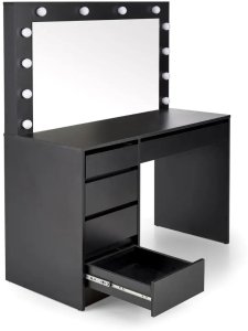 Halmar Toaletka Hollywood XL czarna (V-PL-HOLLYWOOD_XL-TOALETKA-CZARNY) 6