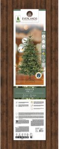 CHRISTMAS_TO Christm tree arti KIENS fir W LED 210CM 4