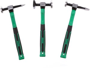 Global Truss Młotki blacharskie kowadełka 3x młotek 6x kowadło blacharstwo samochodowe (5904422451486) 3