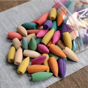 Lumarko [15 CM] Kominek zapachowy wodospad z dymu kadzidełka knoty aromaterapia zestaw (COMERSTO SP. Z O. O.) 11