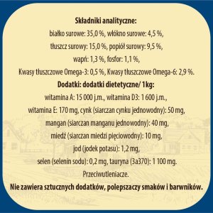 NATURAL , karma sucha dla kota, wołowina z królikiem 830g 4