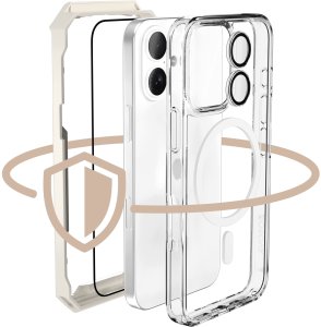 OSOVA Etui Do Iphone 17 Do Magsafe Osova Szkło Privacy + Szkło Aparat Zestaw 6W1 2