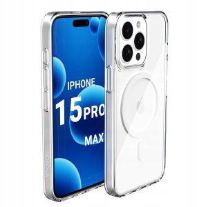 OSOVA Etui Do Iphone 15 Pro Max Do Magsafe Osova Szkło Privacy + Szkło Aparat 6W1 6