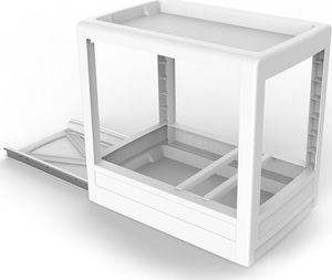 EDA Mobilna półka do szafki Biała 2