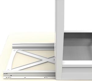 EDA Mobilna półka do szafki Biała 3