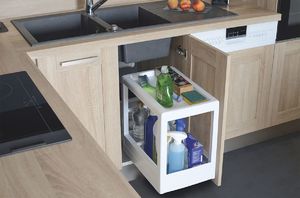 EDA Mobilna półka do szafki Biała 7