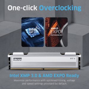 Pamięć Klevv Fit V, DDR5, 32 GB, 6000MHz, CL28 (KD5AGU880-60B280F) 4