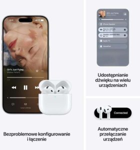 Słuchawki Apple AirPods 5 (MKFW4ZM/A) 6