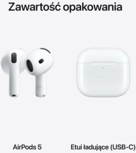 Słuchawki Apple AirPods 5 (MKFW4ZM/A) 7