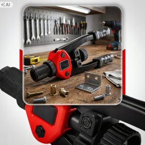 ZAM Nitownica ręczna do nitonakrętek M3-M12 zestaw XXL elementów ZAMLine 8