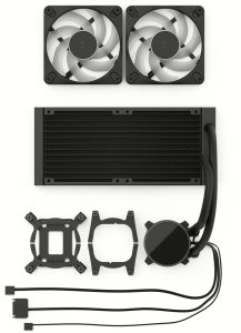 Chłodzenie wodne Fractal Design Radius 240 RGB Black (FD-W-RA1-2401) 6