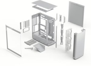 Obudowa Fractal Design Define One Clear Tint biała (FD-C-DEFOA-03) 5