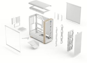 Obudowa Fractal Design Summit TG Clear Tint biało-brązowa (FD-C-SUM1A-02) 8