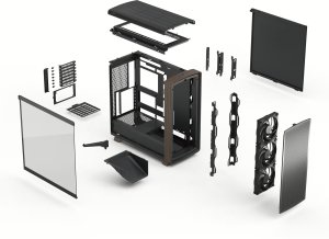 Obudowa Fractal Design Summit TG Light Tint czarno-brązowa (FD-C-SUM1A-04) 7