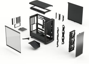 Obudowa Fractal Design Summit Ambience TG Light Tint ARGB czarna (FD-C-SUM1A-06) 8