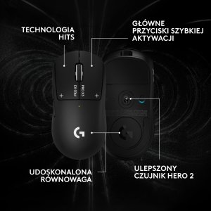 Mysz Logitech Pro X3 SuperStrike  (910-007878) 7