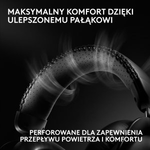 Słuchawki Logitech G Pro X3 Lightspeed Czarne (981-001740) 15