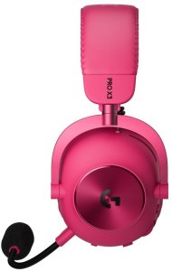 Słuchawki Logitech G Pro X3 Lightspeed Różowe (981-001756) 6