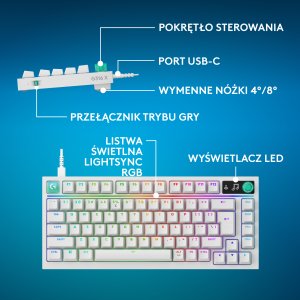 Klawiatura Logitech G316 X 75 GL Tactile (920-014319) 19