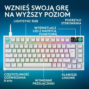 Klawiatura Logitech G316 X 75 GL Tactile (920-014319) 10
