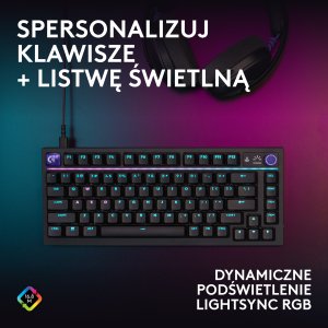 Klawiatura Logitech G316 X 75 GL Tactile (920-014281) 15