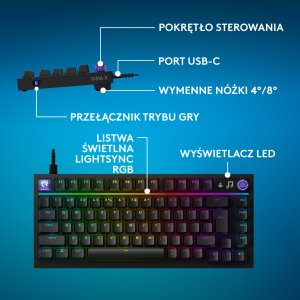 Klawiatura Logitech G316 X 75 GL Tactile (920-014281) 18