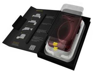 spacecase Szkło prywatyzujące 2x z aplikatorem QuickFit Privacy Glass do iPhone 18 Pro 6