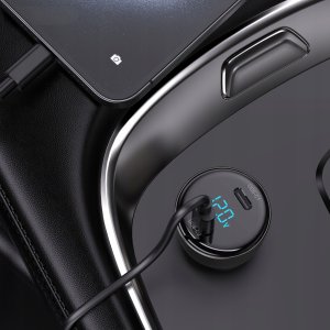 Ładowarka Mcdodo PALPRO Szybka ładowarka samochodowa do telefonu laptopa 2X USB-C 12V 60W 3