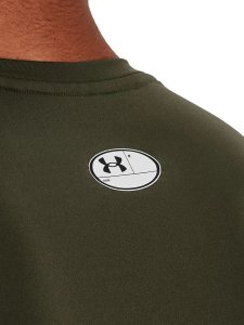 Under Armour Koszulka męska zielona HeatGear XL 3