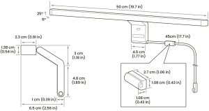 BenQ Lampka do monitora iScreenBar (9H.W4WWT.WS1) 7