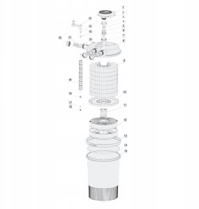 K+F Filtr ciśnieniowy do oczka SUNSUN CPF-30000 55W UV 11