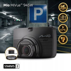 Wideorejestrator Mio MiVue 945W Premium 4K, STARVIS 2, Wi-Fi, GPS Dash Cam (5415N9260035) 6