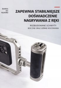 PEYTECH Klatka Operatorska Zestaw do telefonu klatka mikrofon 2x LED statyw (ZUSV) 6