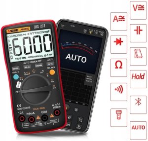 ANENG Cyfrowy multimetr miernik napięcia prądu rezystancji Aneng AN9002 PRO 2