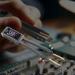ZOYI Uniwersalny miernik pęsetowy tester elementów SMD OLED 400mAh ZOYI ZT-MD1 7