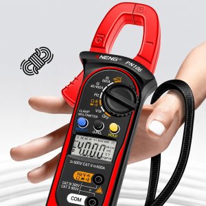 ANENG Cyfrowy multimetr miernik cęgowy uniwersalny Aneng PN106 Pro LCD 9
