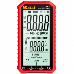 ANENG Cyfrowy multimetr miernik uniwersalny LCD z podświetleniem Aneng 620A 2