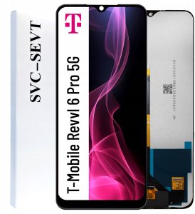 Zila Wyświetlacz do T-Mobile Revvl 6 Pro 5G Ekran 15