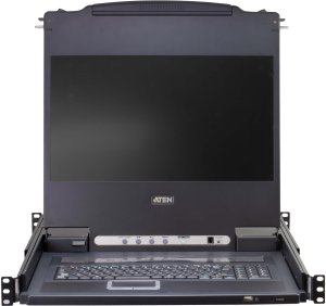 Konsola KVM Aten 8 Port 17" LCD KVMP Switch (CL5708M-NORDIC) 3