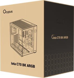 Obudowa Ocypus Iota C70 ARGB Midi Tower Czarny (IOTA-C70-BKD600XX-GL) 9