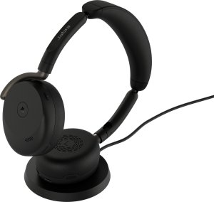 Słuchawki Jabra Evolve3 65 Flex Zestaw słuchawkowy Bezprzewodowy Opaska na głowę Biuro/centrum telefoniczne USB Type-C Bluetooth Czarny (36699-999-889) 2