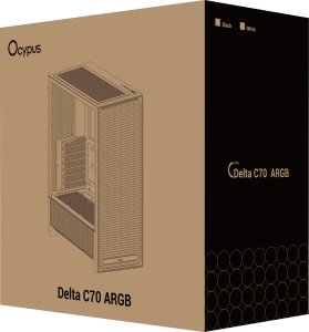 Obudowa Ocypus Delta C70 ARGB Midi Tower Czarny (DELTA-C70-BKG400XX-GL) 8