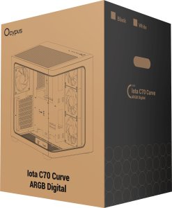 Obudowa Ocypus Iota C70 Curve ARGB Midi Tower Czarny (IOTA-C70-BKD400CD-GL) 10