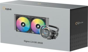 Chłodzenie wodne Ocypus Sigma L24 ARGB Procesor Chłodnica cieczy all-in-one 12 cm Czarny 1 szt. (SIGMA-L24-BK2AAWWN00X-GL) 6