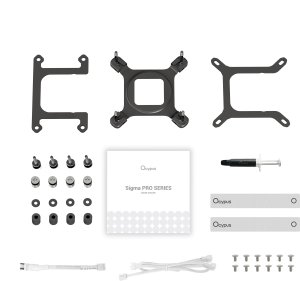 Chłodzenie wodne Ocypus Procesor chłodnica cieczy all-in-one Sigma L36 PRO 12 cm biały 1 szt. (SIGMA-L36-WH3ANWL00P-GL) 6