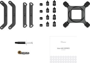 Chłodzenie CPU Ocypus Iota A40 Procesor Chłodnica powietrza 12 cm Biały 1 szt. (IOTA-A40-WH1NNWD00X-GL) 7