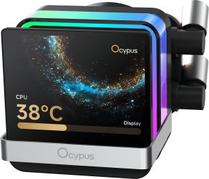 Chłodzenie wodne Ocypus Sigma L36 PRO Procesor Chłodnica cieczy all-in-one 12 cm Czarny 1 szt. (SIGMA-L36-BK3ANWL00P-GL) 2