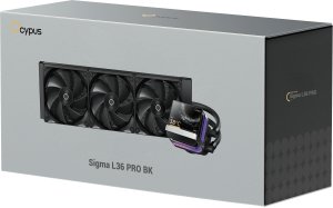 Chłodzenie wodne Ocypus Sigma L36 PRO Procesor Chłodnica cieczy all-in-one 12 cm Czarny 1 szt. (SIGMA-L36-BK3ANWL00P-GL) 9